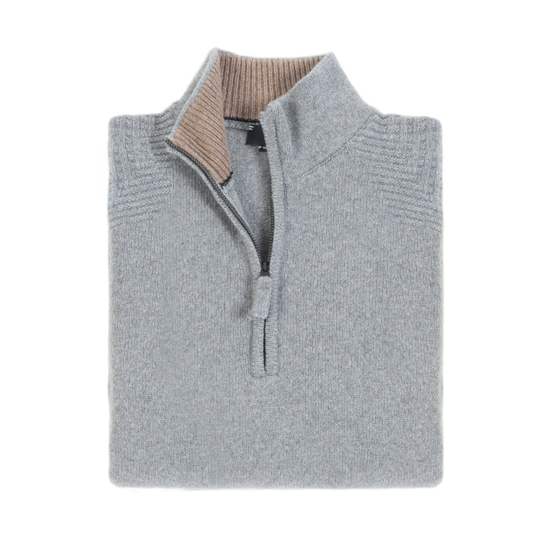 Cashmere Half Zip Sweater